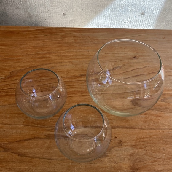 3 x glass bowls - Picture 2 of 4